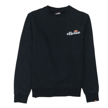 Womens UK Size 12 Ellesse Black Pullover Sweatshirt
