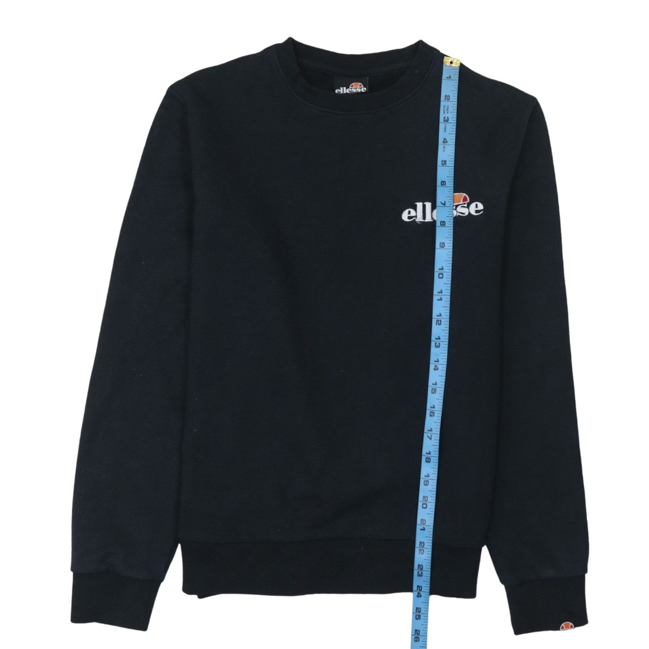 Womens UK Size 12 Ellesse Black Pullover Sweatshirt