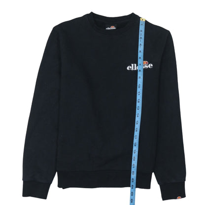 Womens UK Size 12 Ellesse Black Pullover Sweatshirt