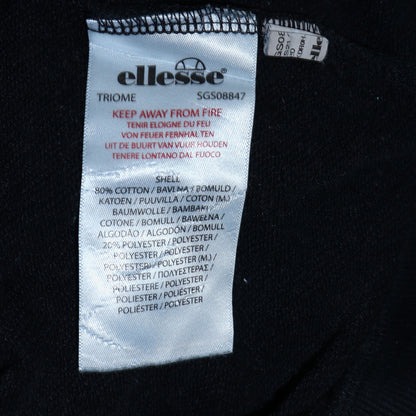 Womens UK Size 12 Ellesse Black Pullover Sweatshirt