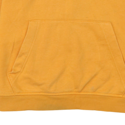 Nike Boys Orange Pullover Hoodie 13-14 Years Graphic Fleece Sweatshirt