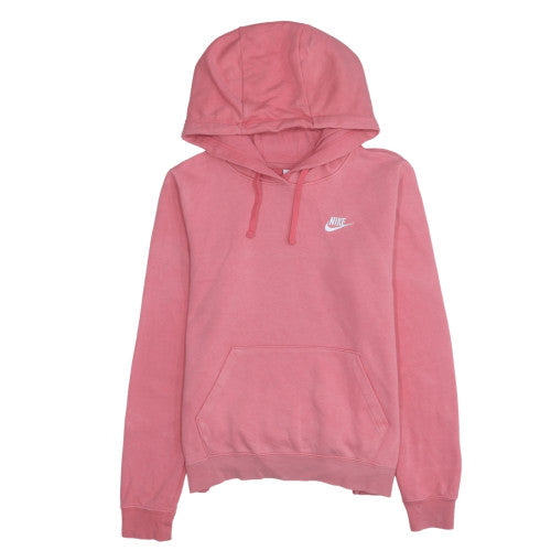 Womens UK Size S Nike Pink Pullover Hoodie