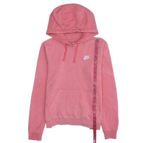 Womens UK Size S Nike Pink Pullover Hoodie