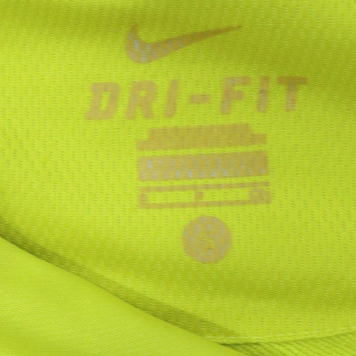 Mens UK Size S Nike Yellow Pullover Sweatshirt