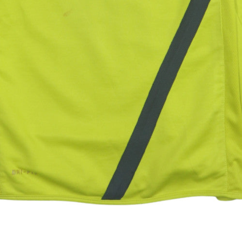 Mens UK Size S Nike Yellow Pullover Sweatshirt