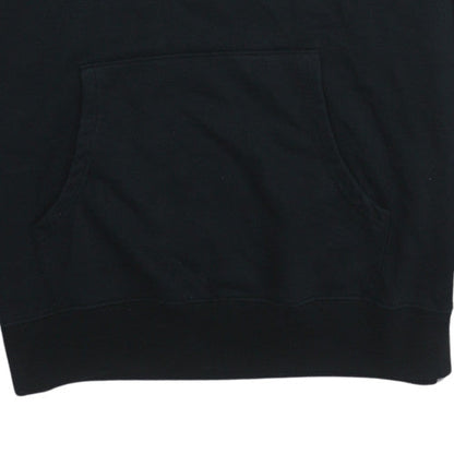 Mens UK Size L Lonsdale Black Pullover Hoodie