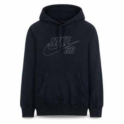 Mens UK Size M Nike Black Pullover Hoodie