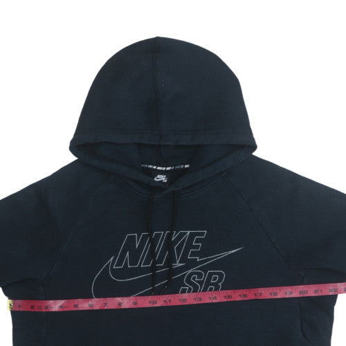 Mens UK Size M Nike Black Pullover Hoodie