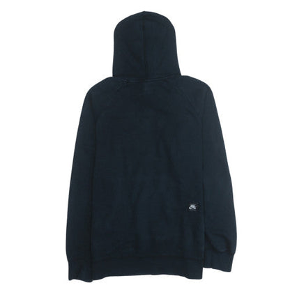 Mens UK Size M Nike Black Pullover Hoodie