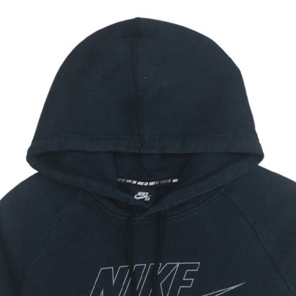 Mens UK Size M Nike Black Pullover Hoodie