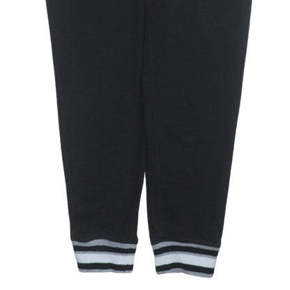Champion Men's Black L Jogger Sweatpants with Logo and Elastic Waist