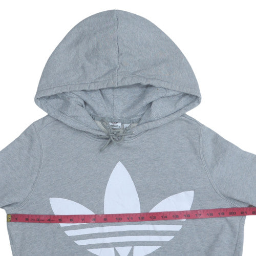 Womens UK Size 16 Adidas Grey Pullover Hoodie