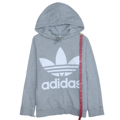 Womens UK Size 16 Adidas Grey Pullover Hoodie