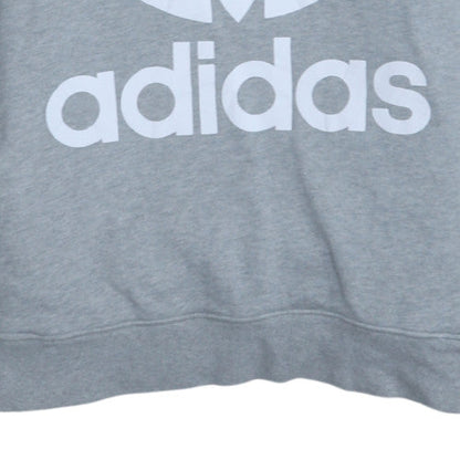 Womens UK Size 16 Adidas Grey Pullover Hoodie