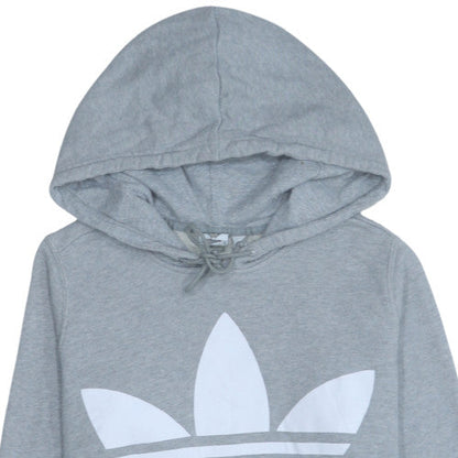 Womens UK Size 16 Adidas Grey Pullover Hoodie