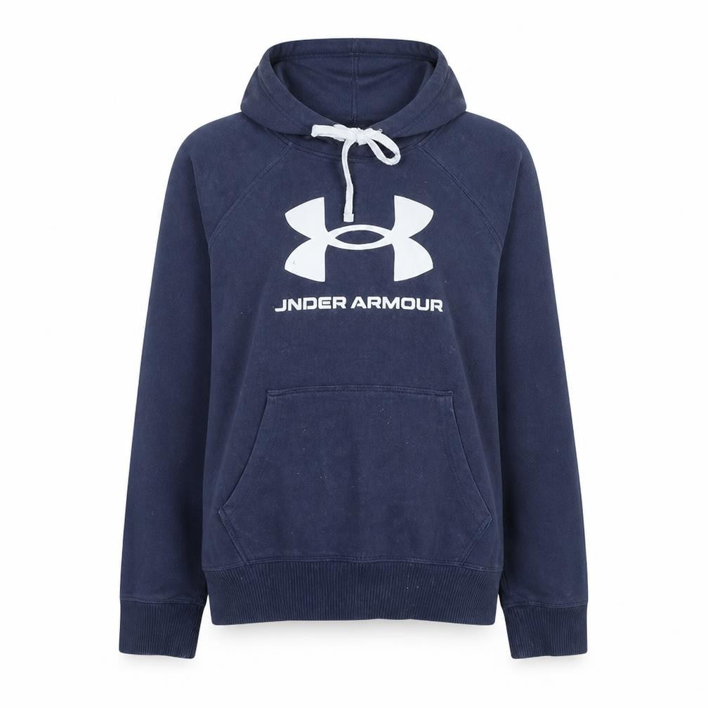 Womens UK Size M Under Armour Blue Pullover Hoodie