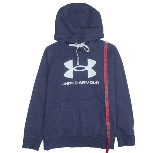 Womens UK Size M Under Armour Blue Pullover Hoodie