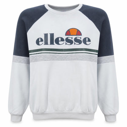 Womens UK Size 12 Ellesse White Pullover Sweatshirt