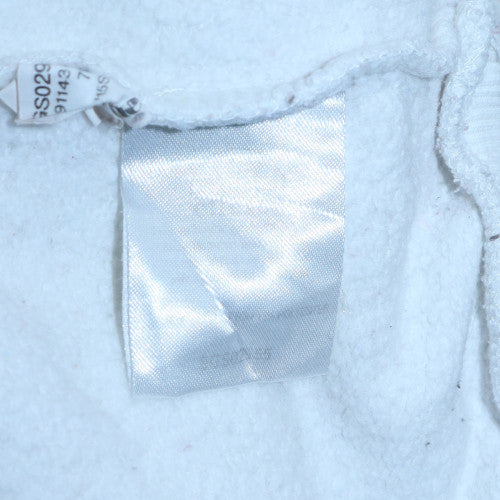 Womens UK Size 12 Ellesse White Pullover Sweatshirt