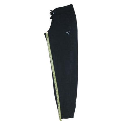 Puma Women's Black Jogger Sweatpants Size 14 Fleece Activewear