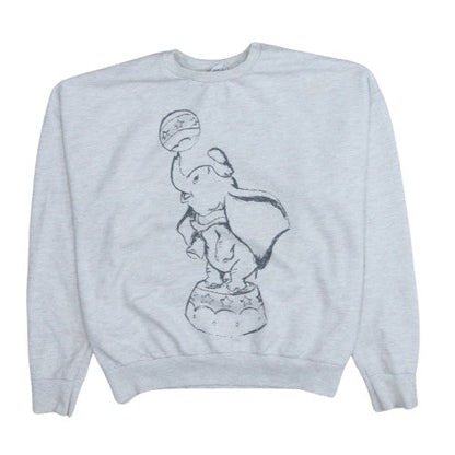 Womens UK Size L Disney Grey Pullover Sweatshirt