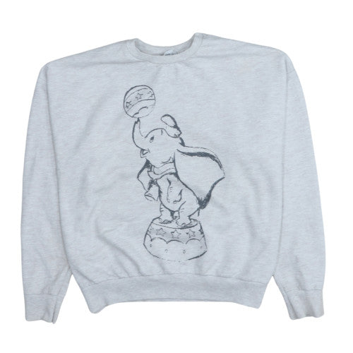 Womens UK Size L Disney Grey Pullover Sweatshirt