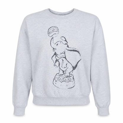 Womens UK Size L Disney Grey Pullover Sweatshirt