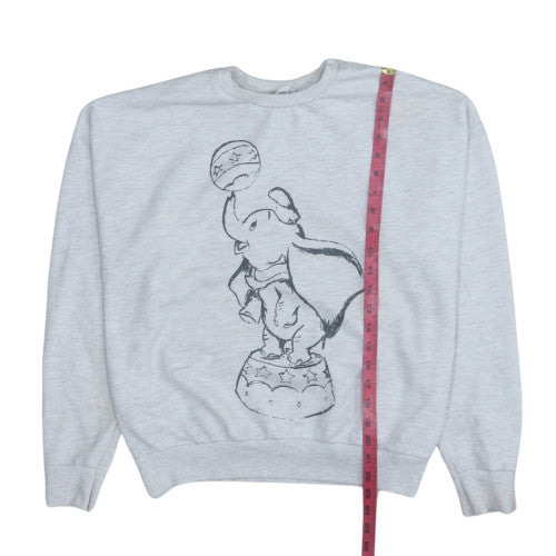Womens UK Size L Disney Grey Pullover Sweatshirt