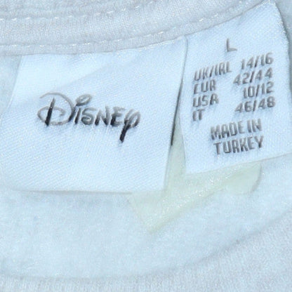 Womens UK Size L Disney Grey Pullover Sweatshirt