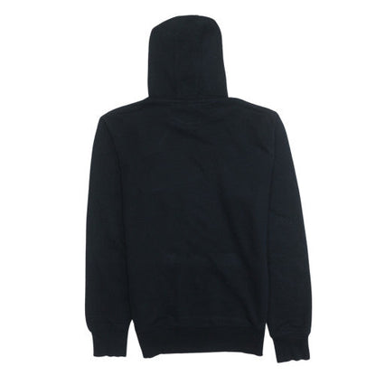 Fila Men's Black Small Pullover Hoodie with Logo Graphic