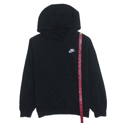 Nike Boys Black XL Pullover Hoodie Fleece Sweatshirt 158-170cm