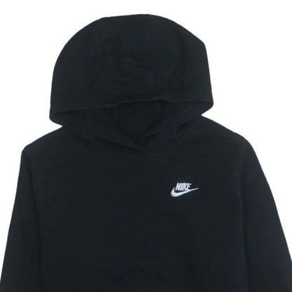 Nike Boys Black XL Pullover Hoodie Fleece Sweatshirt 158-170cm