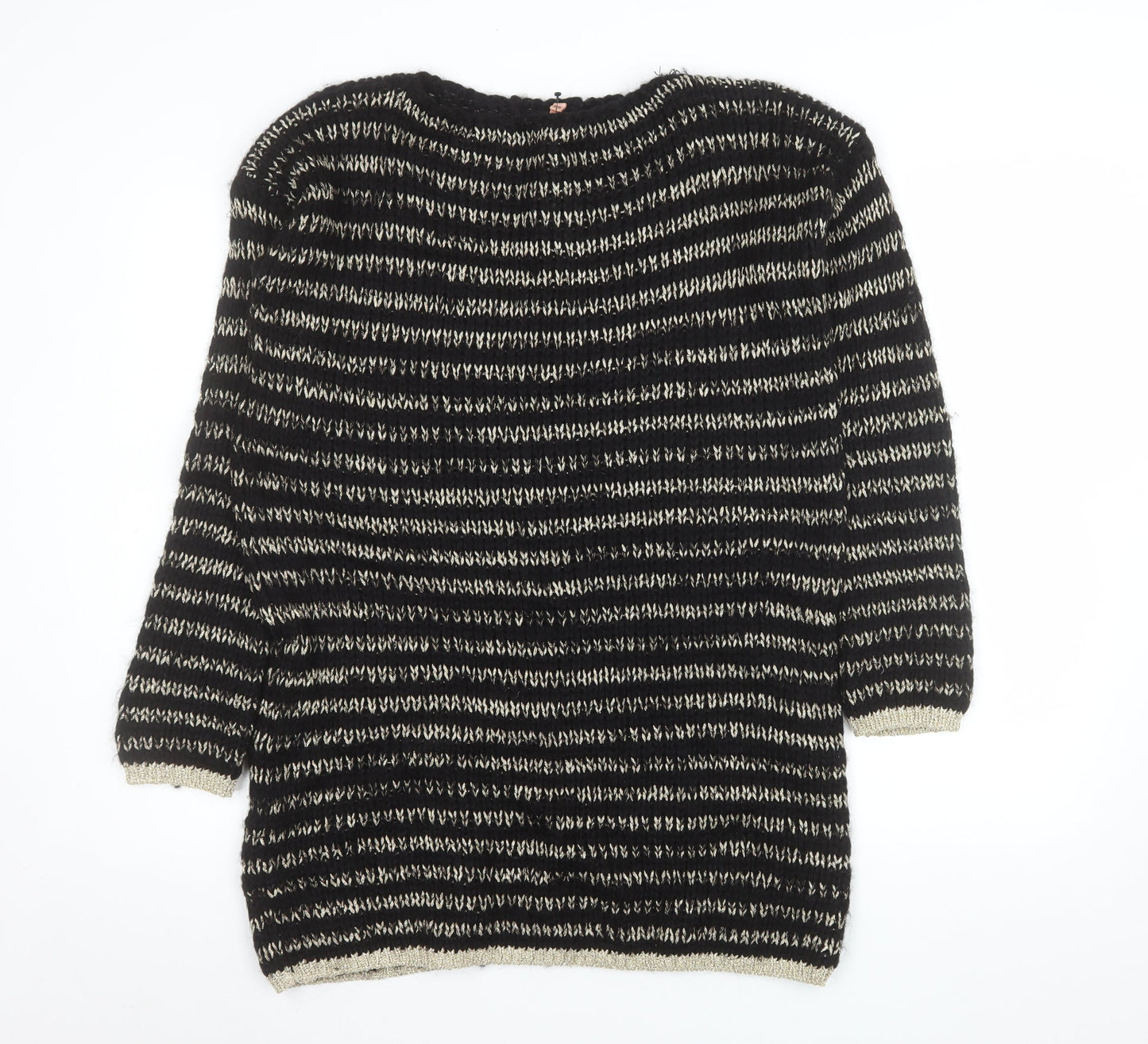 Womens UK Size S Sweewë Paris Black Pullover Jumper