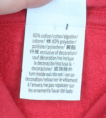 Victoria's Secret Pink Women's Red XS Hooded Zip Jacket