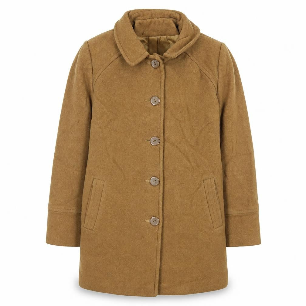 Womens UK Size 14 Honor Millburn at EWM Brown Overcoat