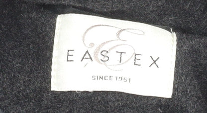 Womens UK Size 18 Eastex Black Overcoat