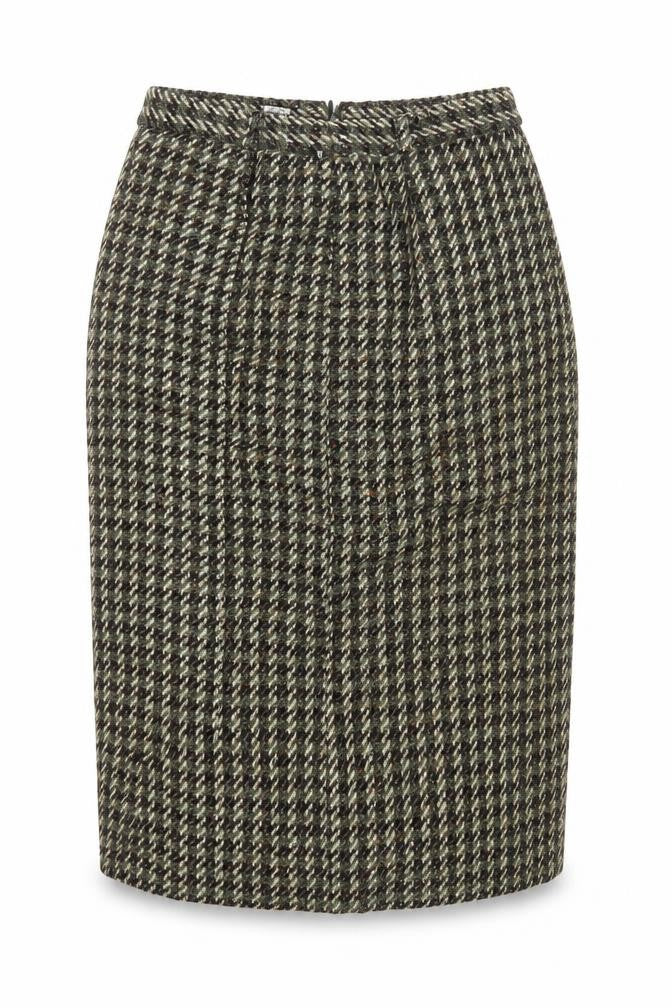Womens UK Size 16 Jobis Straight & Pencil Tweed Skirt