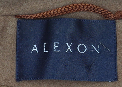Womens UK Size 14 Alexon Brown Overcoat