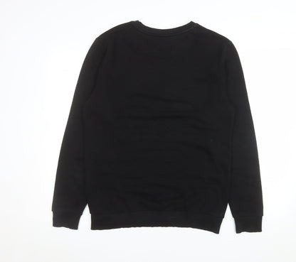 Mens UK Size S Nuevo Club Black Pullover Sweatshirt