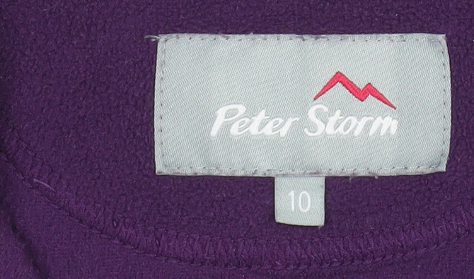 Womens UK Size 10 Peter Storm Purple Pullover Sweatshirt