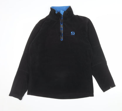 Mens UK Size M Surfanic Black Pullover Sweatshirt