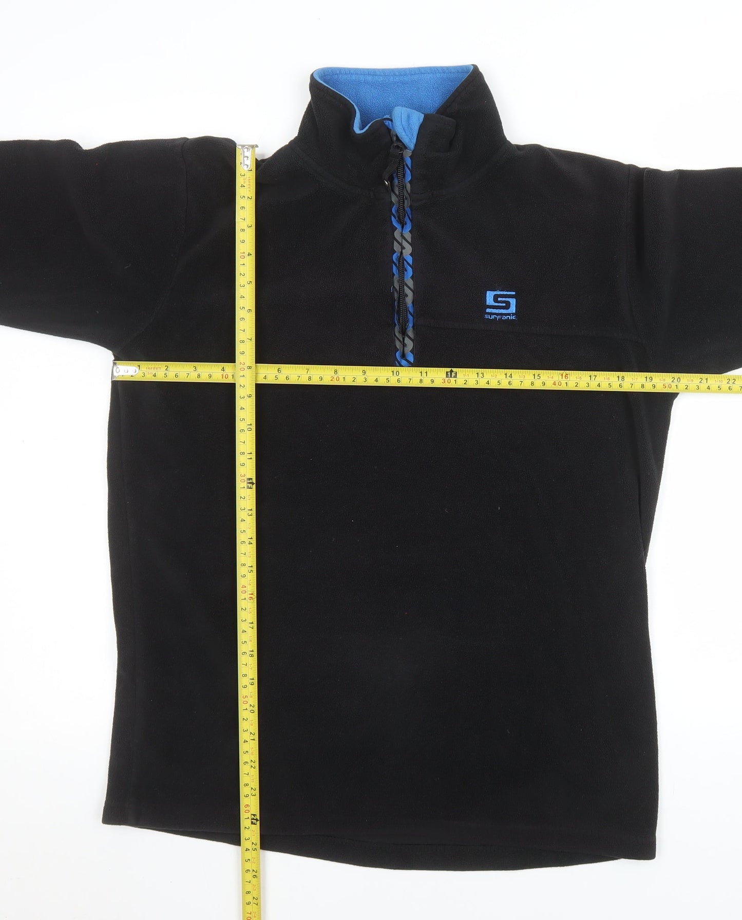 Mens UK Size M Surfanic Black Pullover Sweatshirt