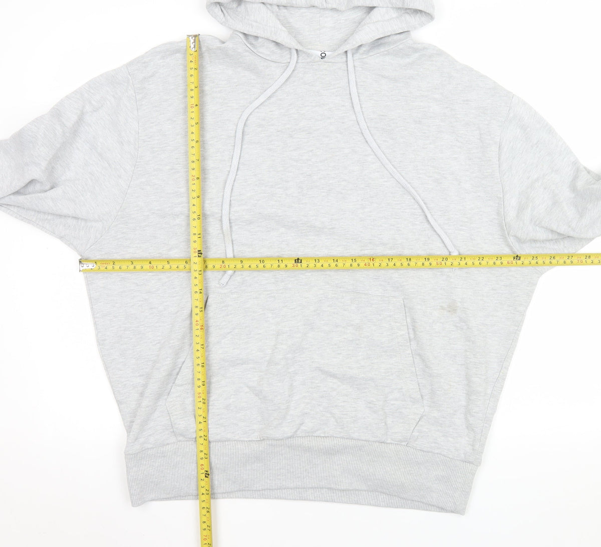 Mens UK Size M COLLUSION Grey Pullover Hoodie