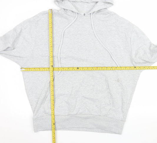Mens UK Size M COLLUSION Grey Pullover Hoodie