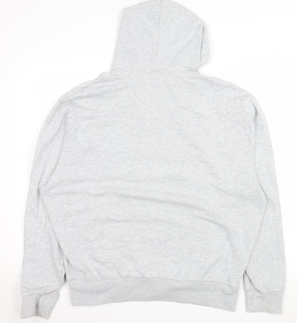 Mens UK Size M COLLUSION Grey Pullover Hoodie