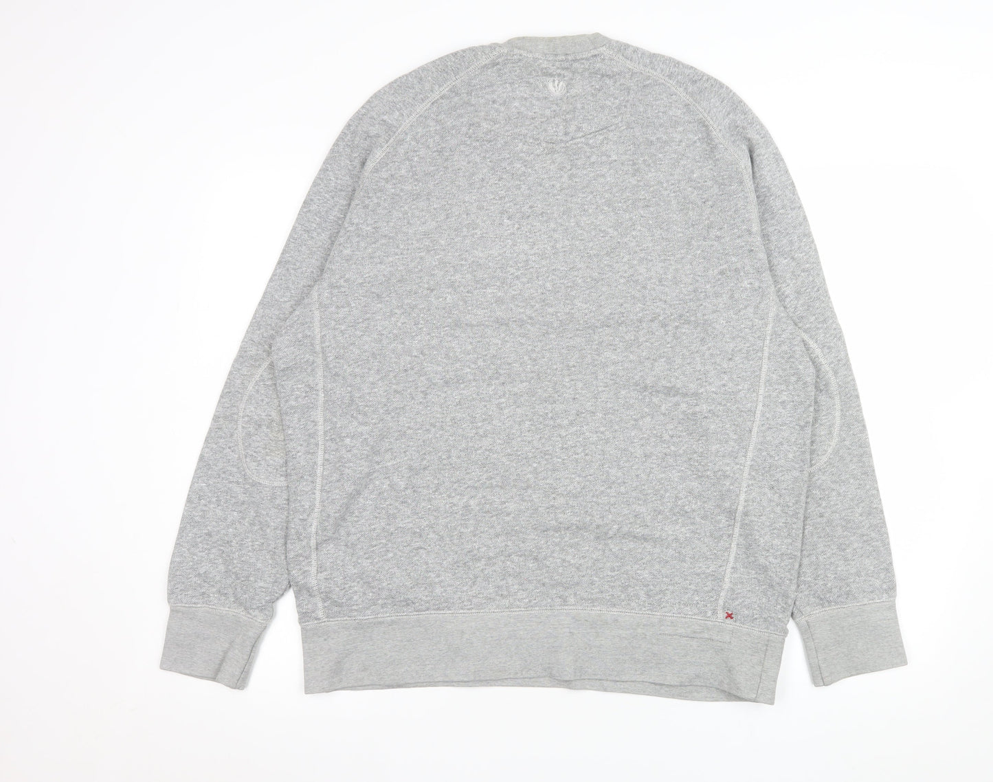 Mens UK Size L Fat Face Grey Pullover Sweatshirt