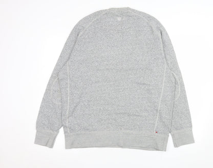 Mens UK Size L Fat Face Grey Pullover Sweatshirt