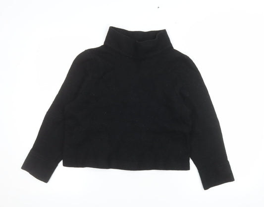 Womens UK Size S COS Black Pullover Sweatshirt
