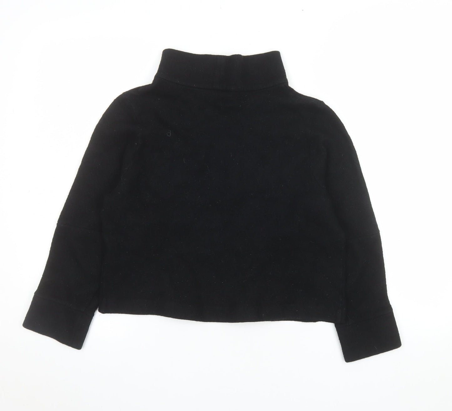 Womens UK Size S COS Black Pullover Sweatshirt