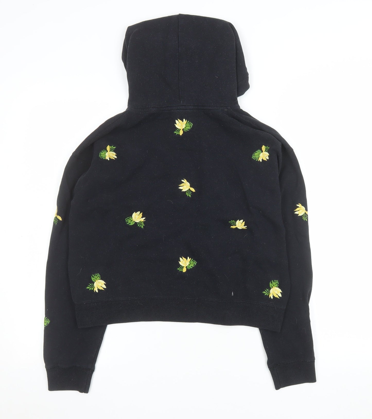 Womens UK Size 8 Jack Wills Black Pullover Hoodie